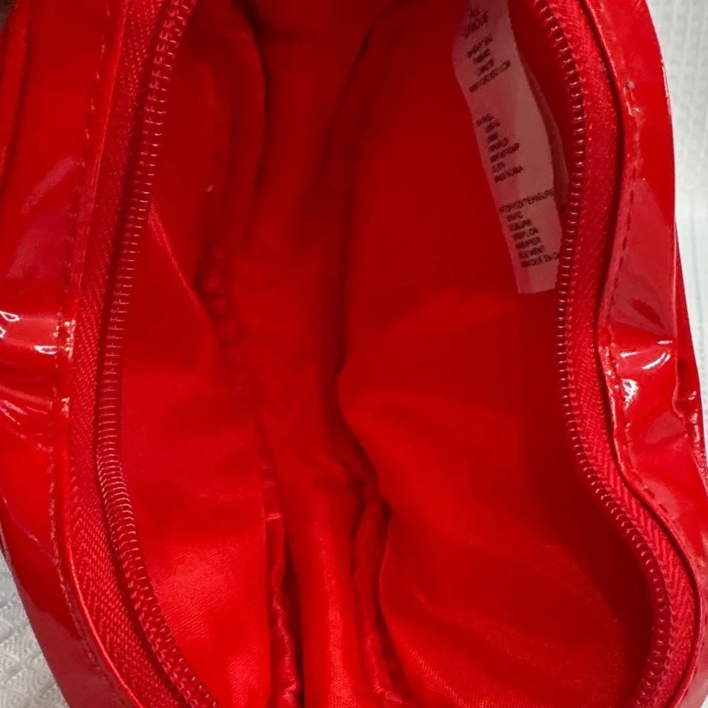 Forever 21 Red Heart Cosmetic Bag